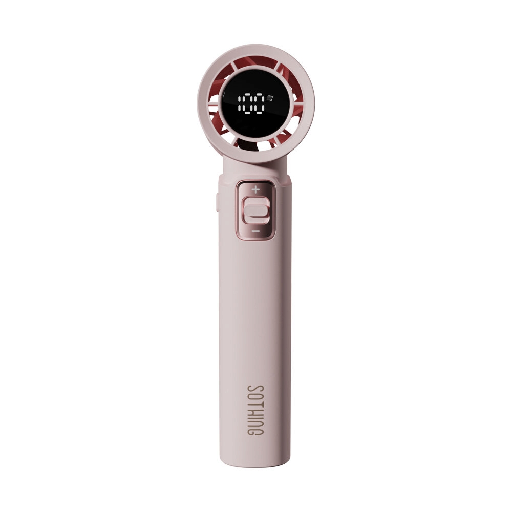 พัดลมมือถือ SOTHING (High Speed Handheld Fan Engine Slim) Pink