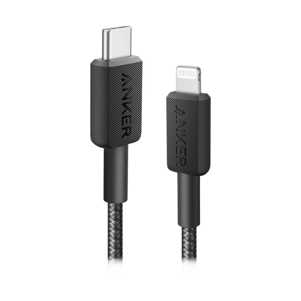 0.9M Cable Type-C To iPhone Anker (A81B5H11) Black