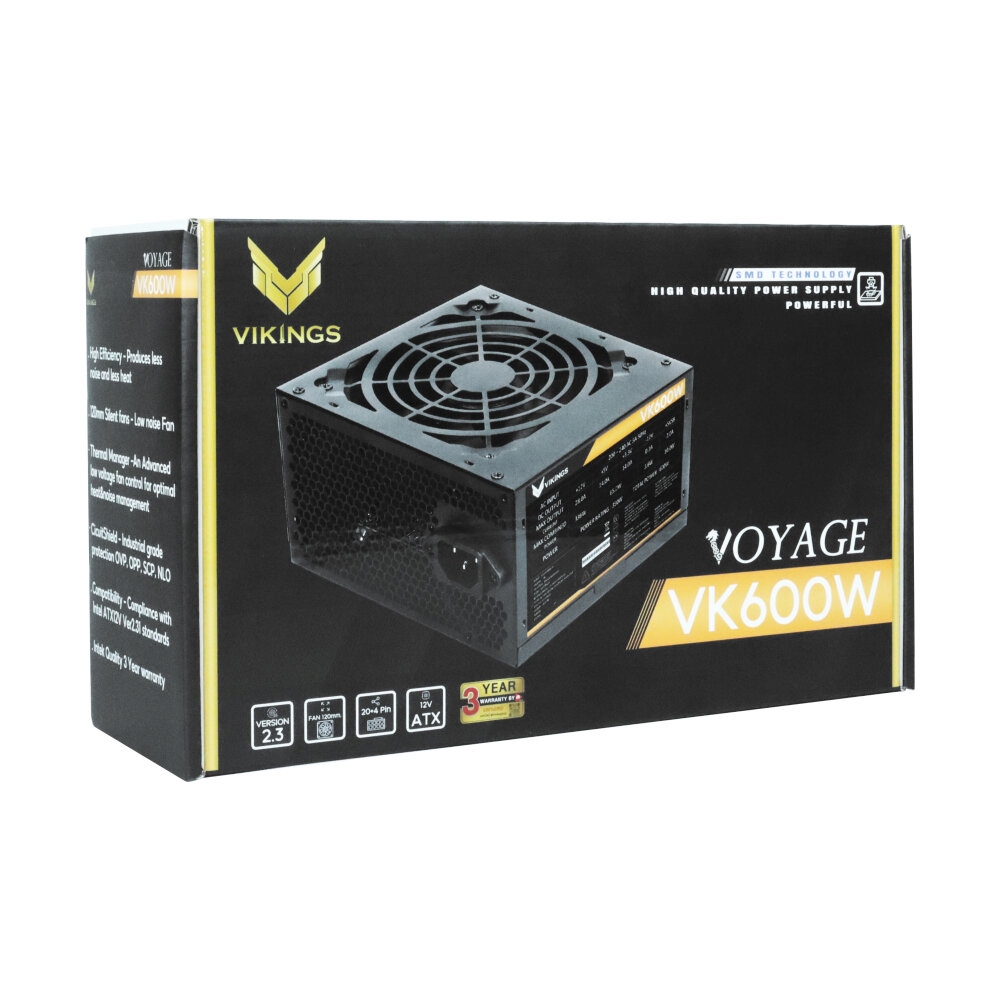 PSU (FULL) 600W VIKINGS VOYAGE VK600W