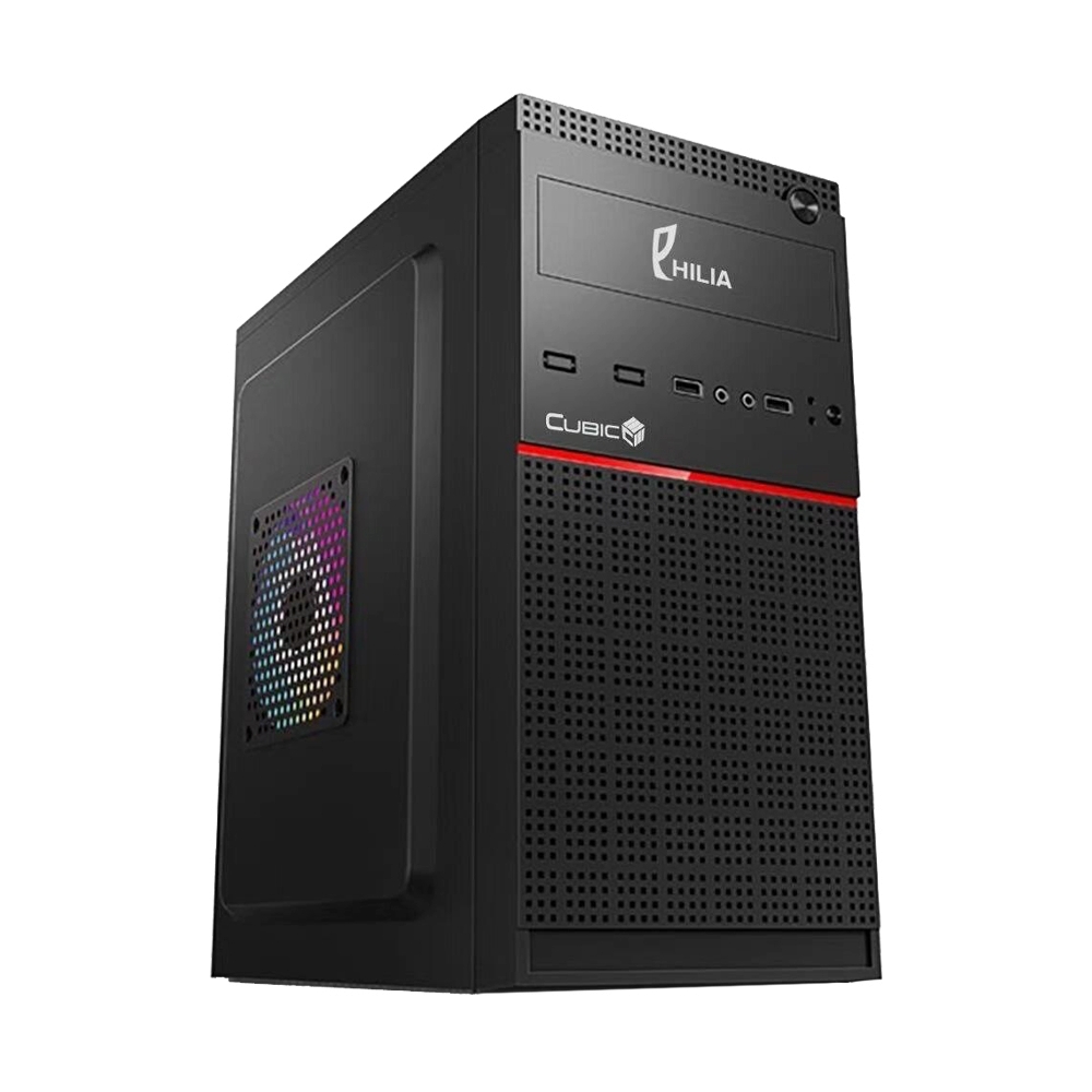 mATX CASE (NP) CUBIC PHILIA BLACK