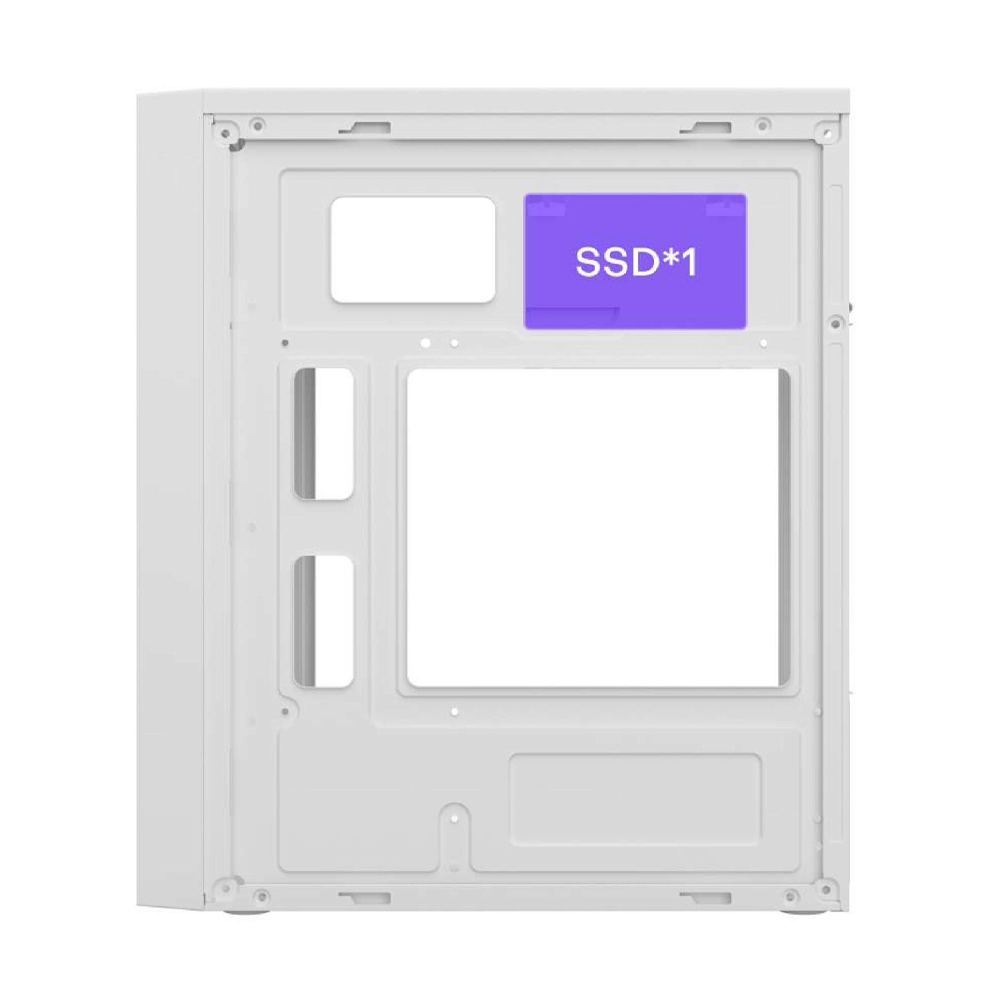 mATX CASE (NP) CUBIC PHILIA WHITE