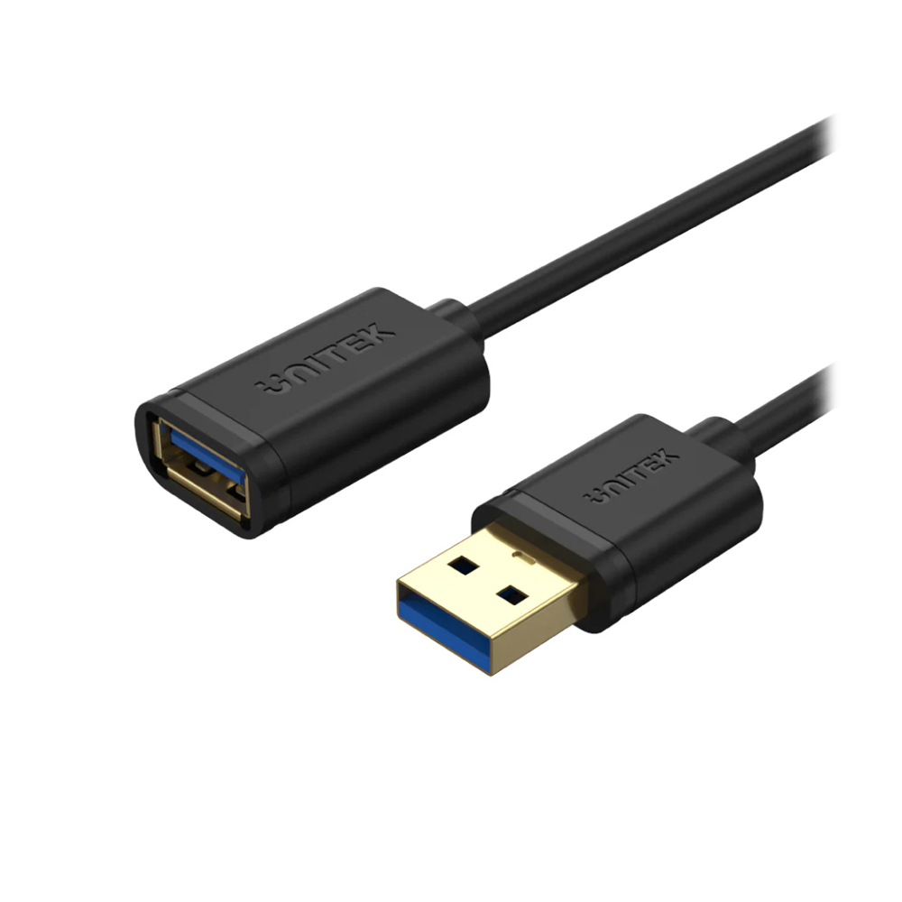 Cable Extension USB 3.0 M/F (0.5M) UNITEK (Y-C456GBK)
