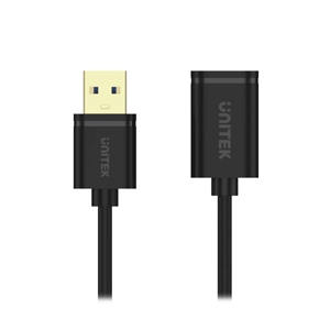 Cable Extension USB 3.0 M/F (0.5M) UNITEK (Y-C456GBK)