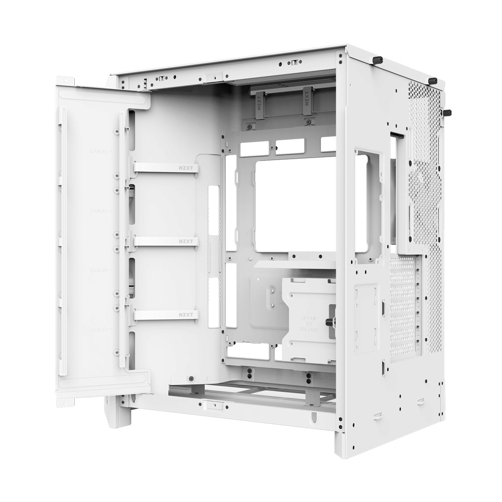 ATX CASE (NP) NZXT H9 FLOW 2025 WHITE (CM-H92FW-01)