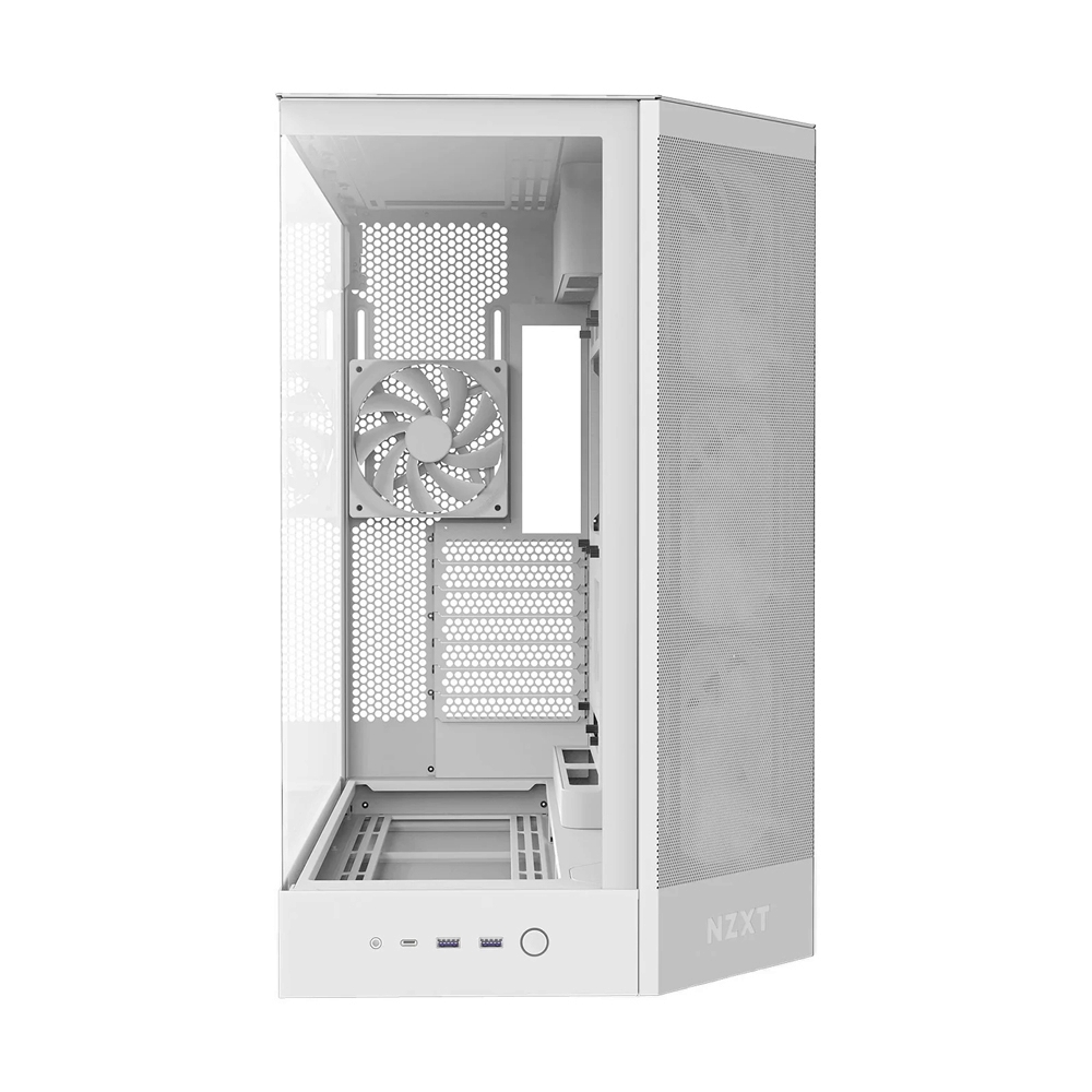 ATX CASE (NP) NZXT H9 FLOW 2025 WHITE RBG (CM-H92FW-R1)