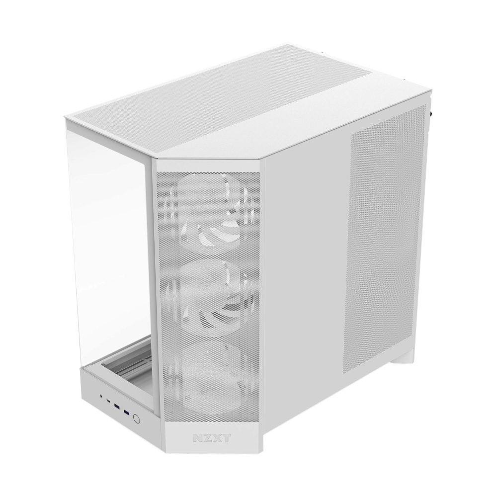 ATX CASE (NP) NZXT H9 FLOW 2025 WHITE RBG (CM-H92FW-R1)