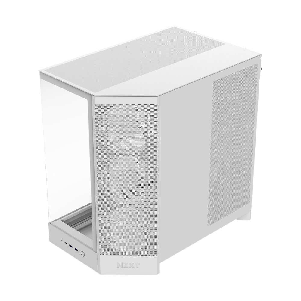 ATX CASE (NP) NZXT H9 FLOW 2025 WHITE RBG (CM-H92FW-R1)