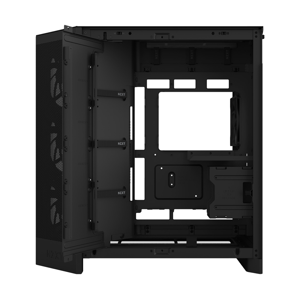 E-ATX CASE (NP) NZXT H9 FLOW RGB PLUS 2025 BLACK (CM-H92FB-P1)