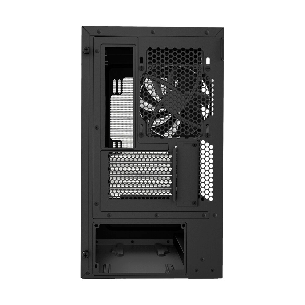 mATX CASE (NP) NZXT H3 FLOW 2025 BLACK (CC-H31FB-01)