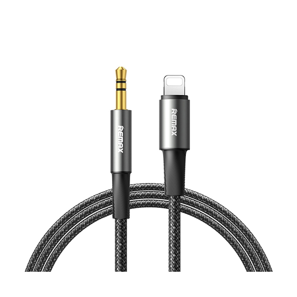 Cable Sound Lightning to 3.5mm (1.2M) Remax CB08 Black