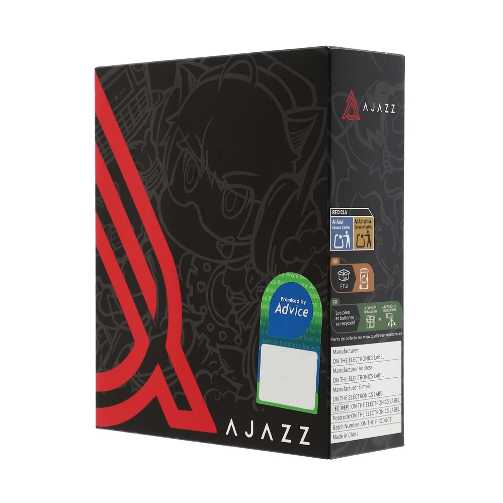 MOUSE WIRELESS BLUETOOTH AJAZZ AJ179NL BLACK (เมาส์ไร้สาย)