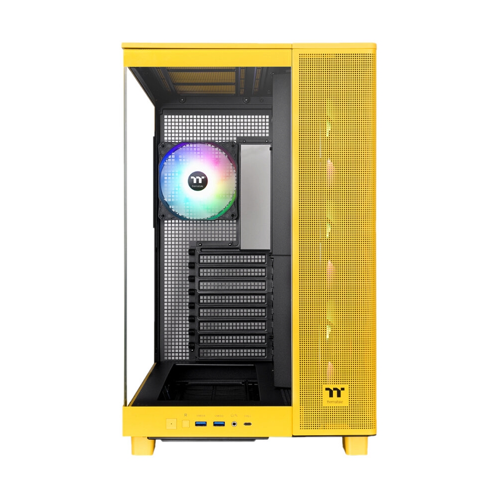 ATX CASE (NP) THERMALTAKE VIEW 380 XL TG ARGB BUMBLEBEE (CA-11E-00M4WN-00)