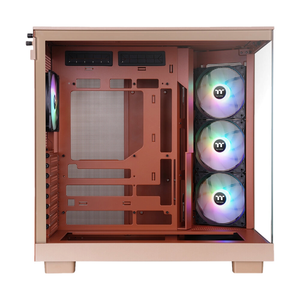 ATX CASE (NP) THERMALTAKE VIEW 380 XL TG ARGB GRAVEL SAND (CA-11E-00MGWN-00)