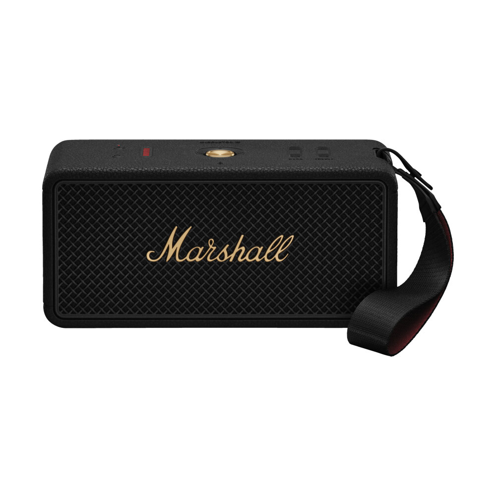 ลำโพง Bluetooth MARSHALL (MIDDLETON II) BLACK AND BRASS