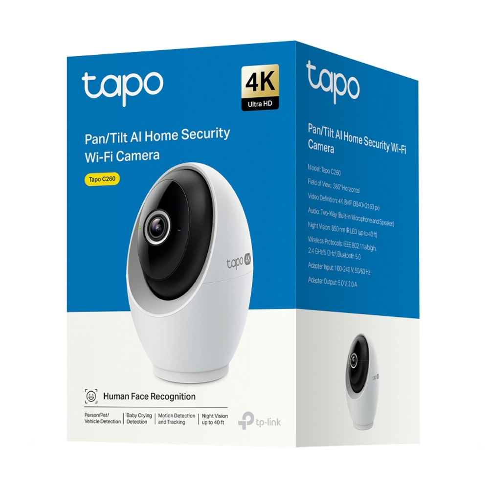 กล้องไร้สาย Smart Camera (8.0MP) TP-LINK TAPO C260