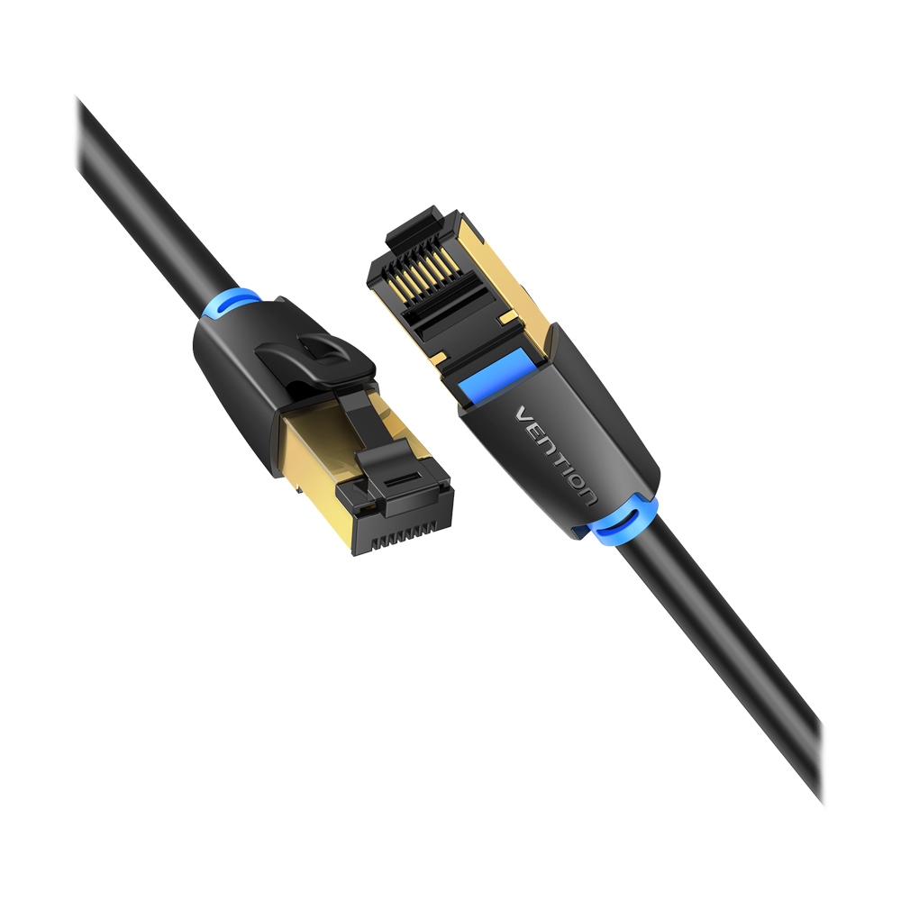 สายแลน CAT8 15m. VENTION (IKABN) Black