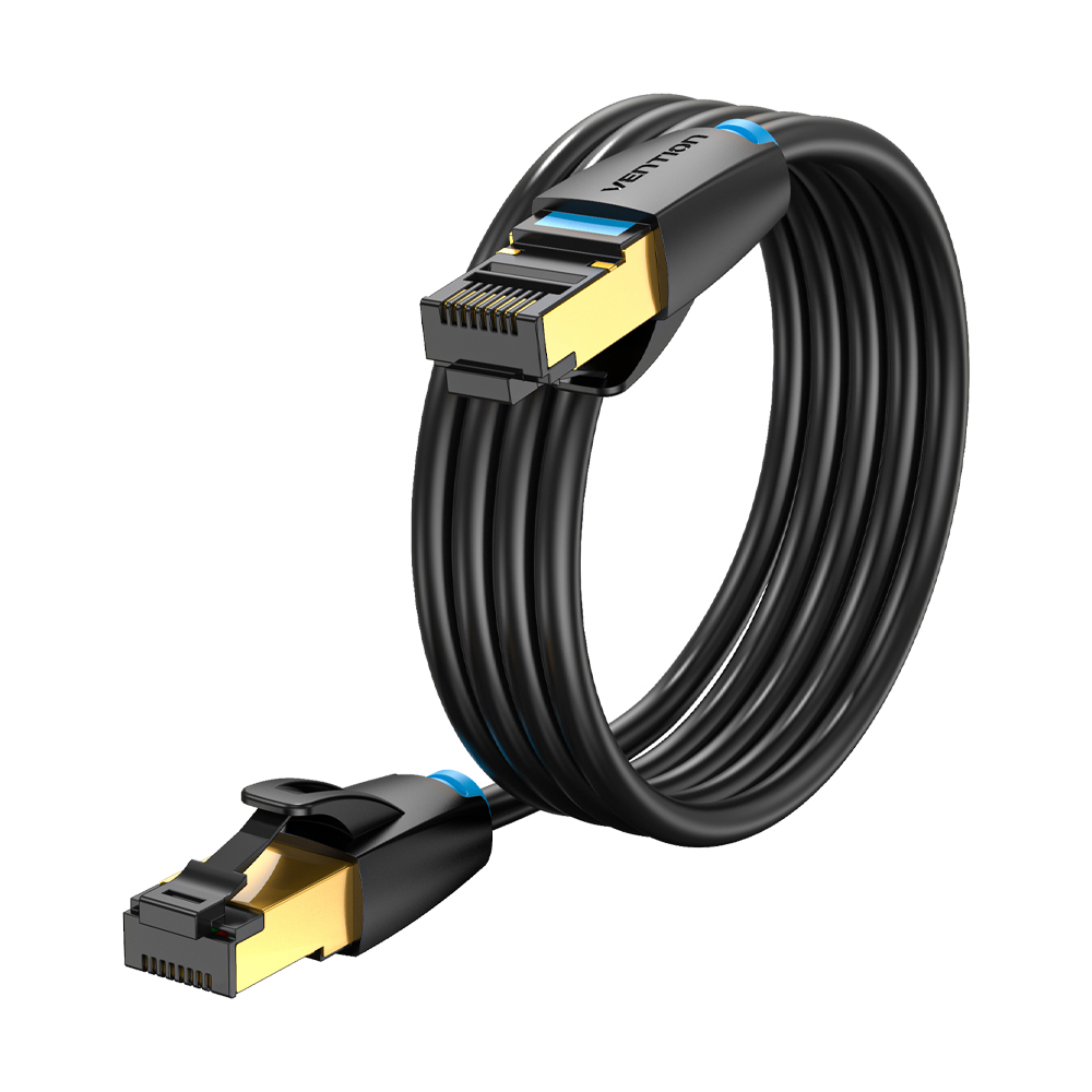 สายแลน CAT8 15m. VENTION (IKABN) Black