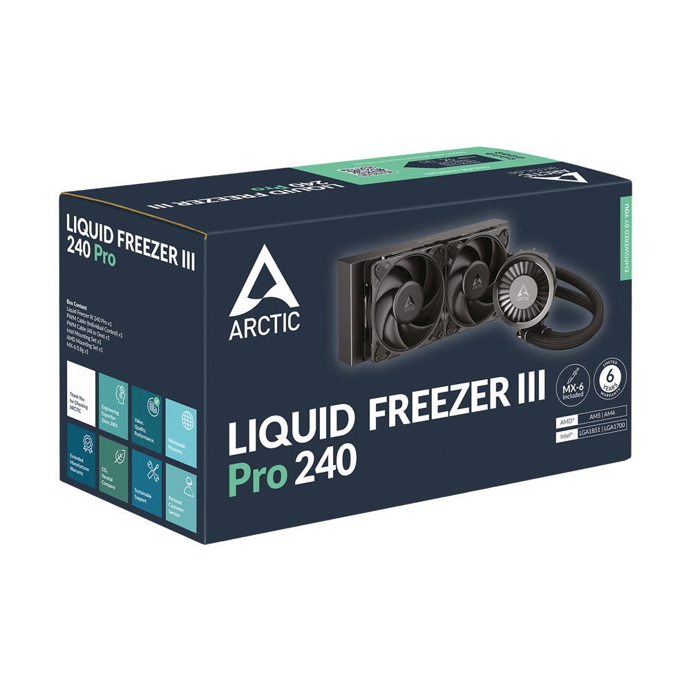 LIQUID COOLING ARCTIC LIQUID FREEZER III PRO 240 BLACK