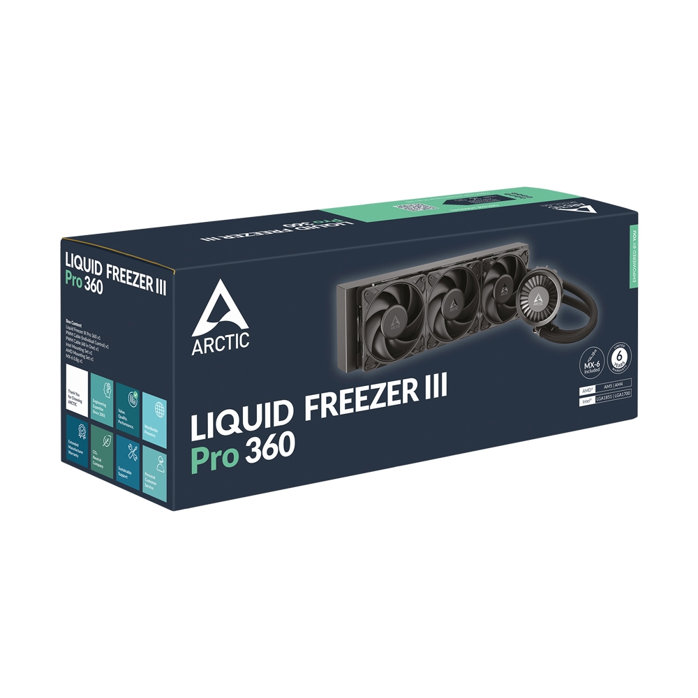 LIQUID COOLING ARCTIC LIQUID FREEZER III PRO 360 BLACK