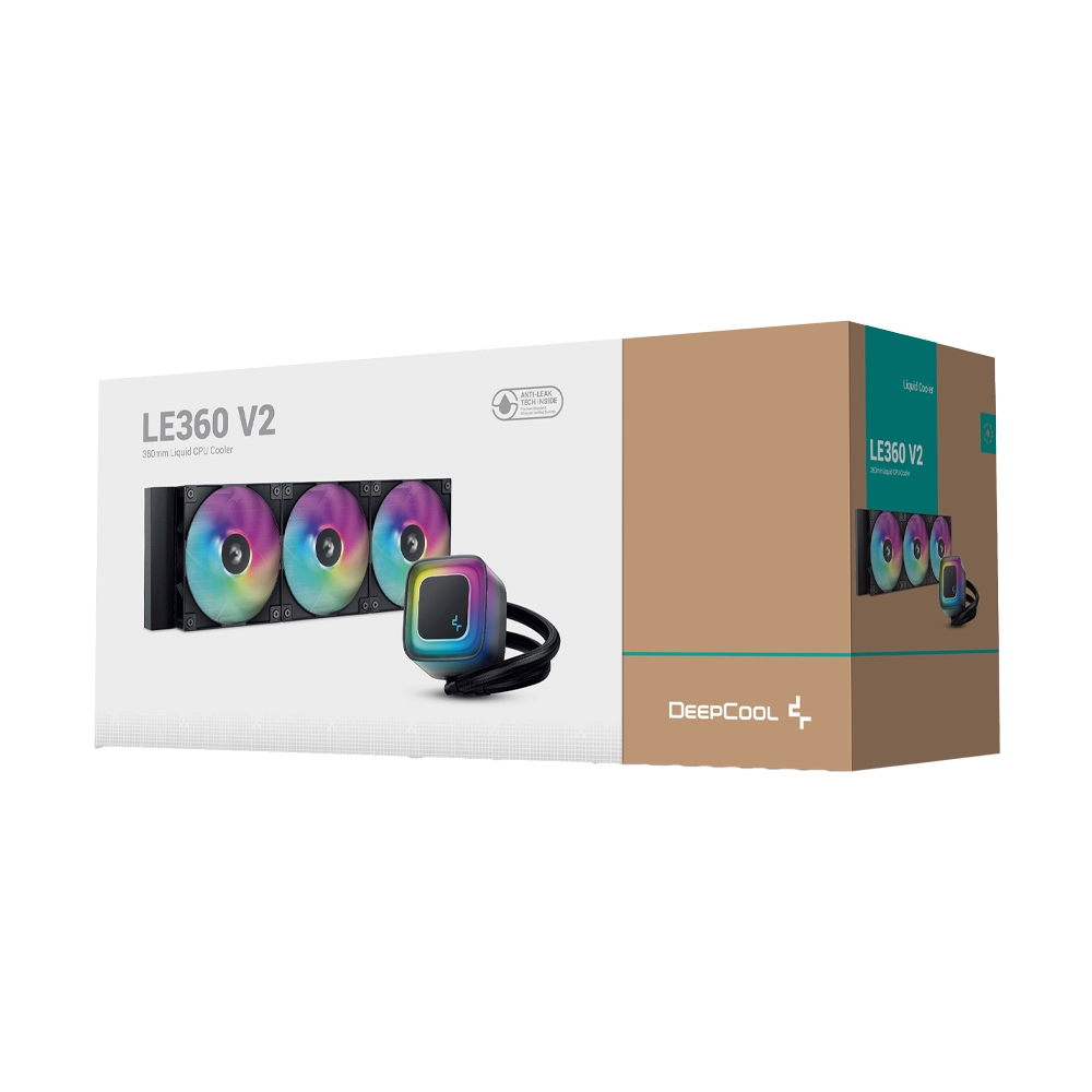 LIQUID COOLING DEEPCOOL LE360 V2 BLACK
