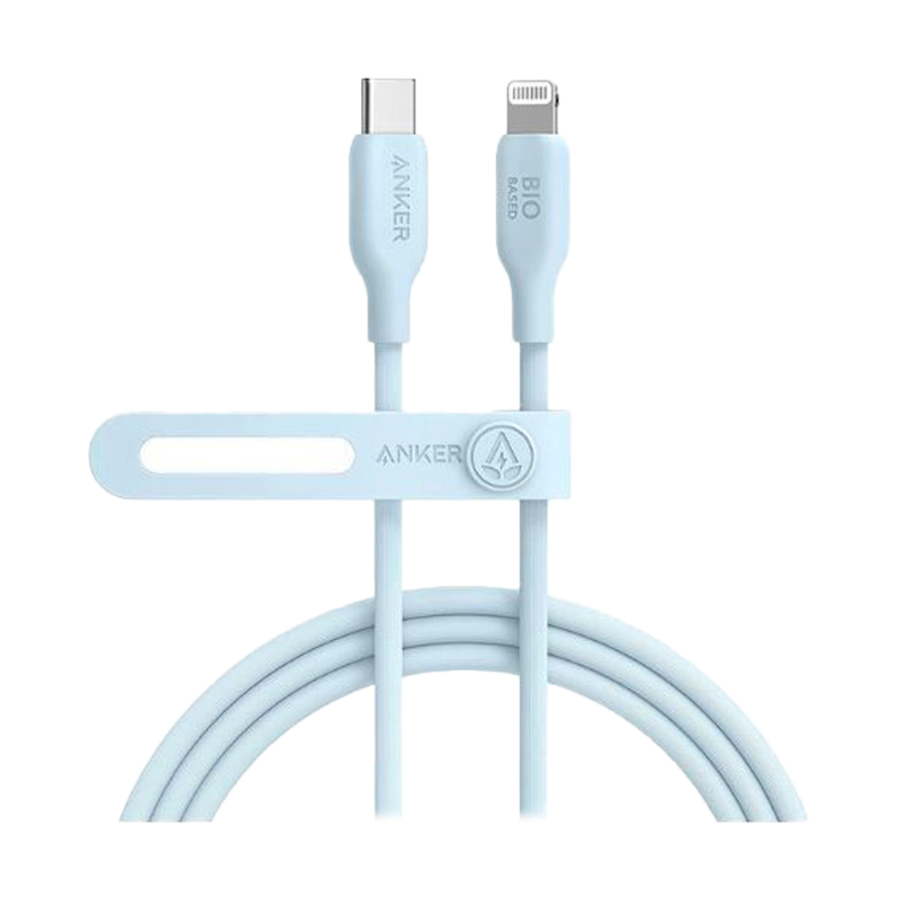 1.8M Cable Type-C To iPhone Anker (60W,542) Bio-Based Blue
