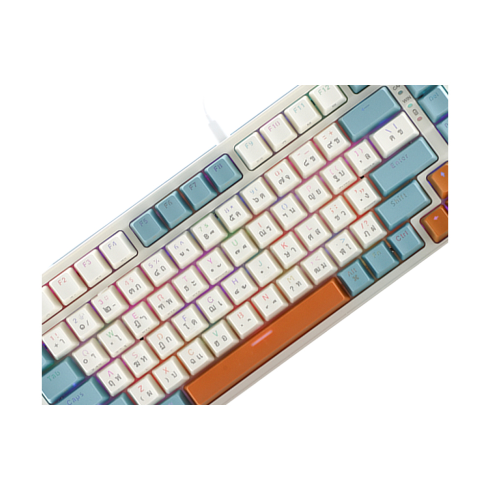 KEYBOARD WIRELESS DEKAY 82 ULTRA FOREST (GOLD PINK SWITCH คีย์บอร์ด)