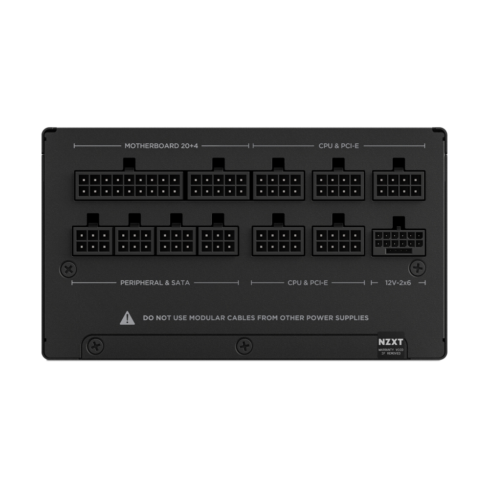 POWER SUPPLY (80+ GOLD) 1000W NZXT C1000 GOLD BLACK (PA-0G2BB-US)