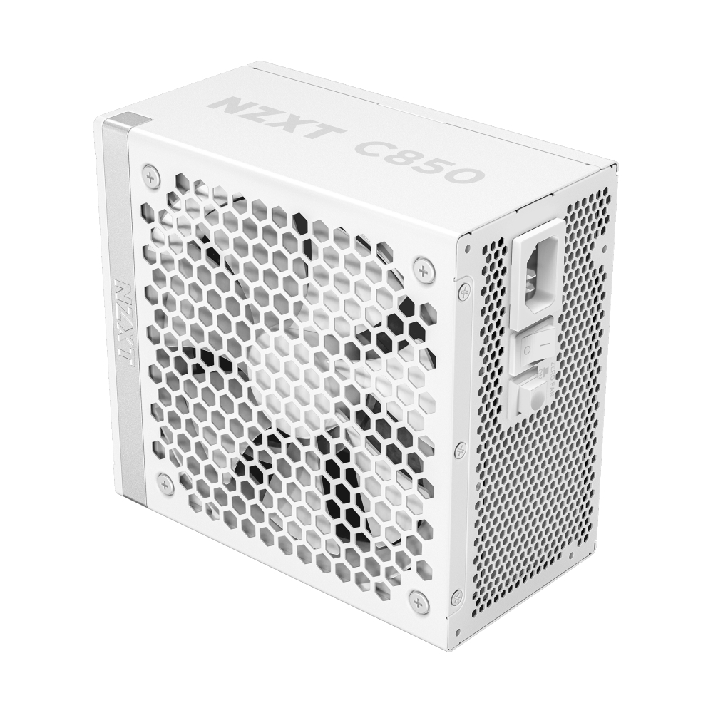 POWER SUPPLY (80+ GOLD) 850W NZXT WHITE (PA-8G2BW-US)