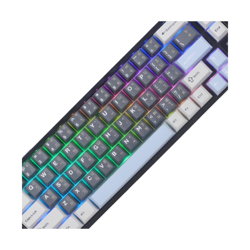 KEYBOARD WIRELESS BLUETOOTH FANTECH MK919 ATOM PRO66 BLACK (RED SWITCH คีย์บอร์ด)