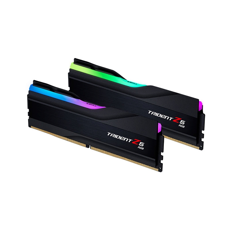 RAM DDR5(6000) 128GB (64GBx2) G.SKILL OC TRIDENT Z5 BLACK RGB (F5-6000J3444F64GX2-TZ5RK)