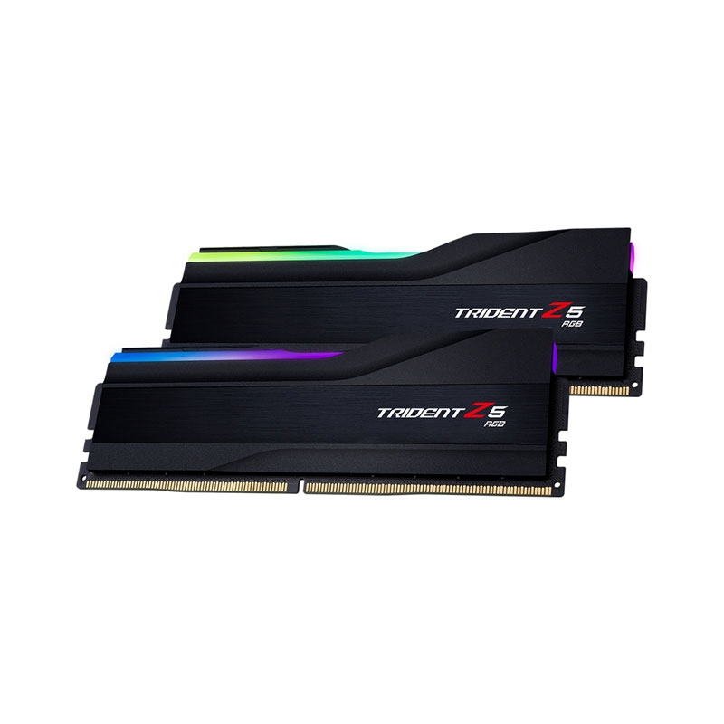 RAM DDR5(6000) 128GB (64GBx2) G.SKILL OC TRIDENT Z5 BLACK RGB (F5-6000J3444F64GX2-TZ5RK)