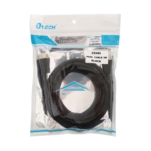 Cable HDMI 4K (V.2.0) M/M (3M) DTECH CC080
