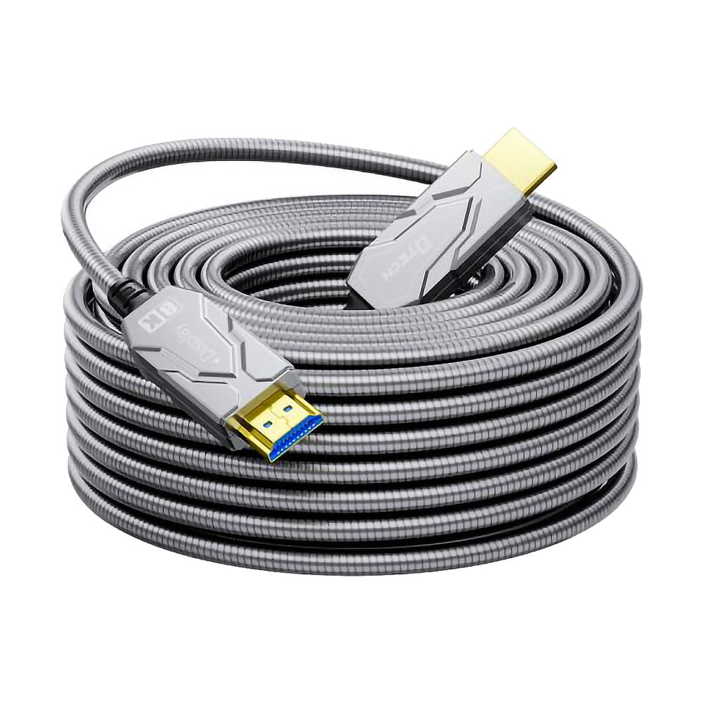 Cable HDMI 8K (V.2.1) M/M (50M) DTECH ARMOR FIBER OPTIC CC179