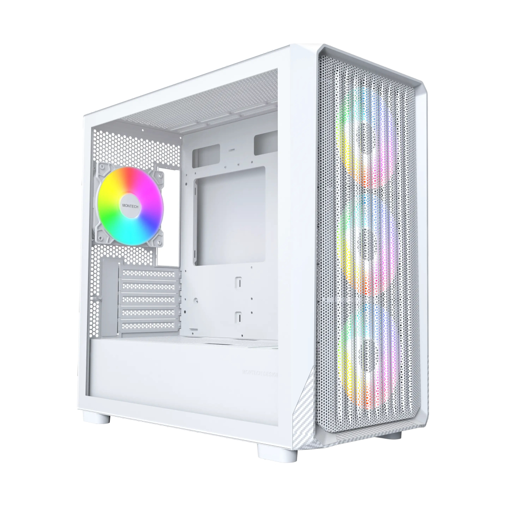 mATX CASE (NP) MONTECH X5M WHITE