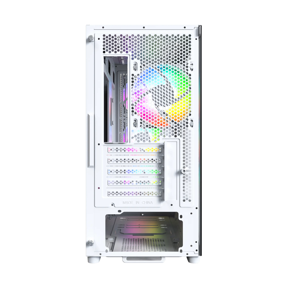 mATX CASE (NP) MONTECH X5M WHITE