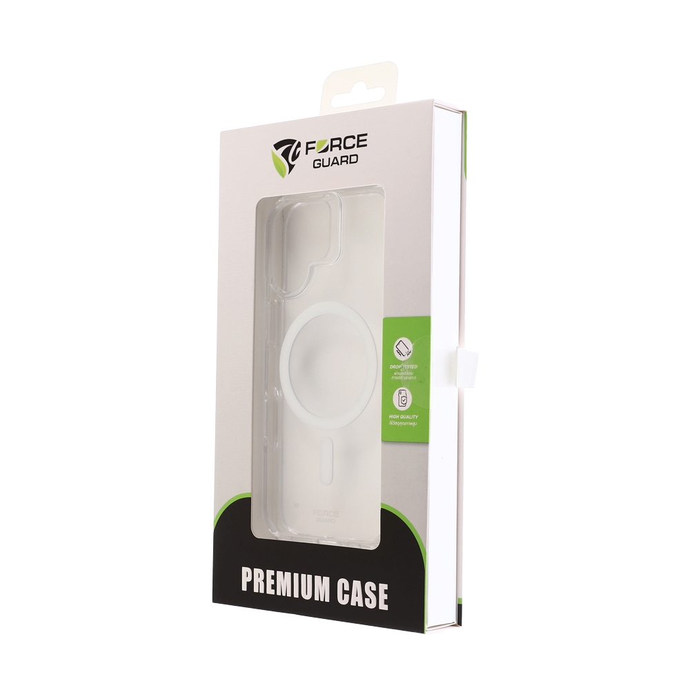 Case iPhone 17 FORCEGUARD (Neo Hybrid,mag) Clear