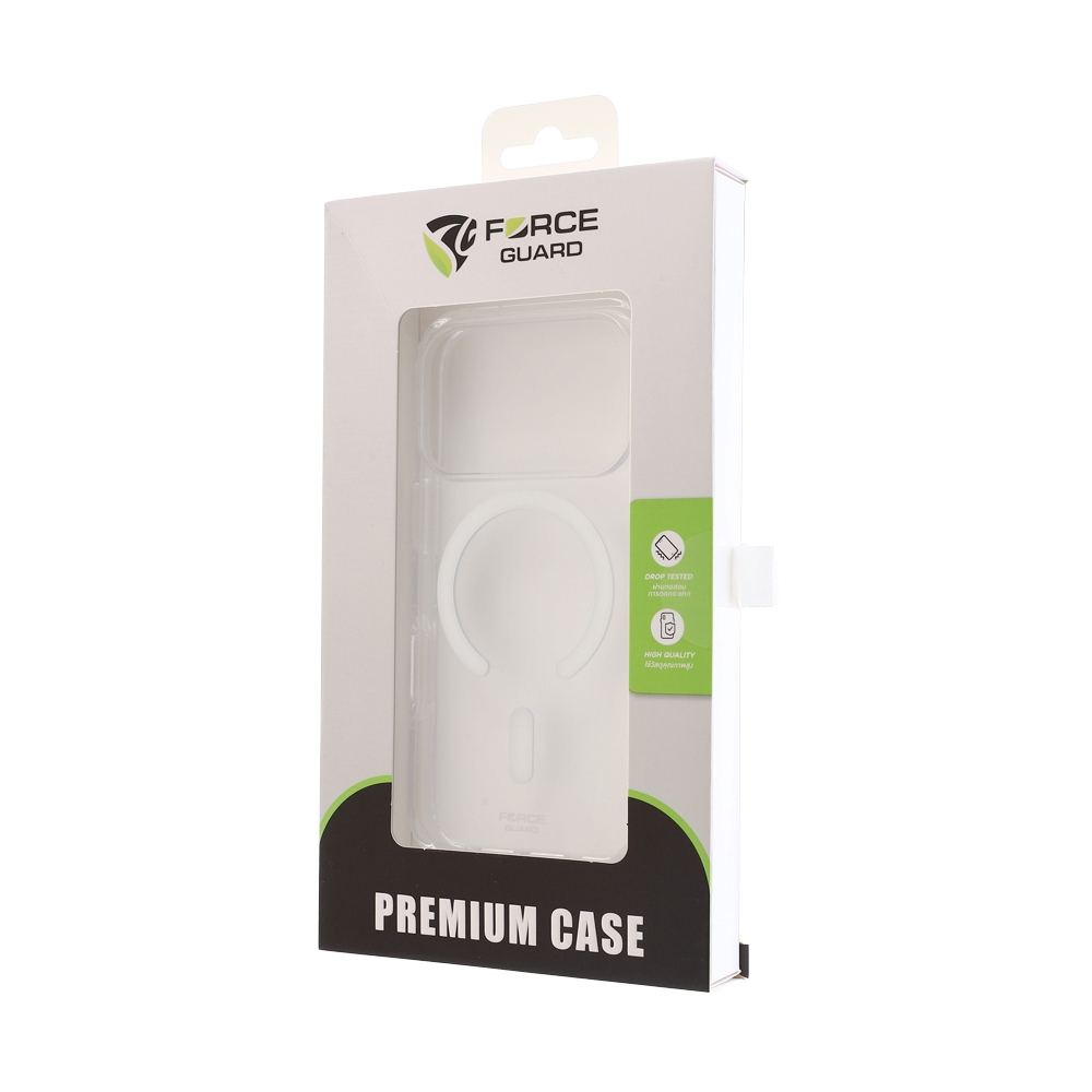 Case iPhone 17 Pro FORCEGUARD (Neo Hybrid,mag) Clear