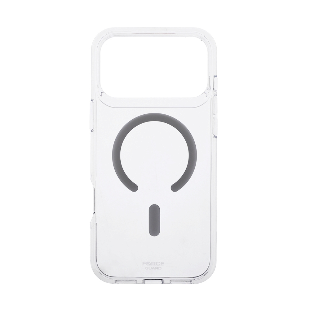 Case iPhone 17 Pro Max FORCEGUARD (Neo Hybrid,mag) Clear