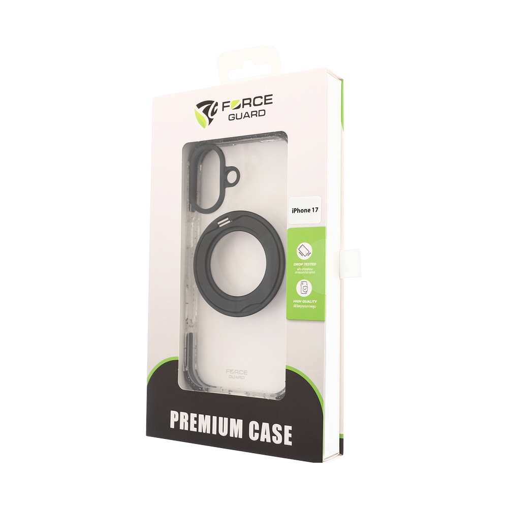 Case iPhone 17 FORCEGUARD Spectre - Black