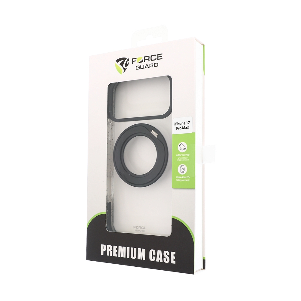 Case iPhone 17 Pro Max FORCEGUARD Spectre - Black