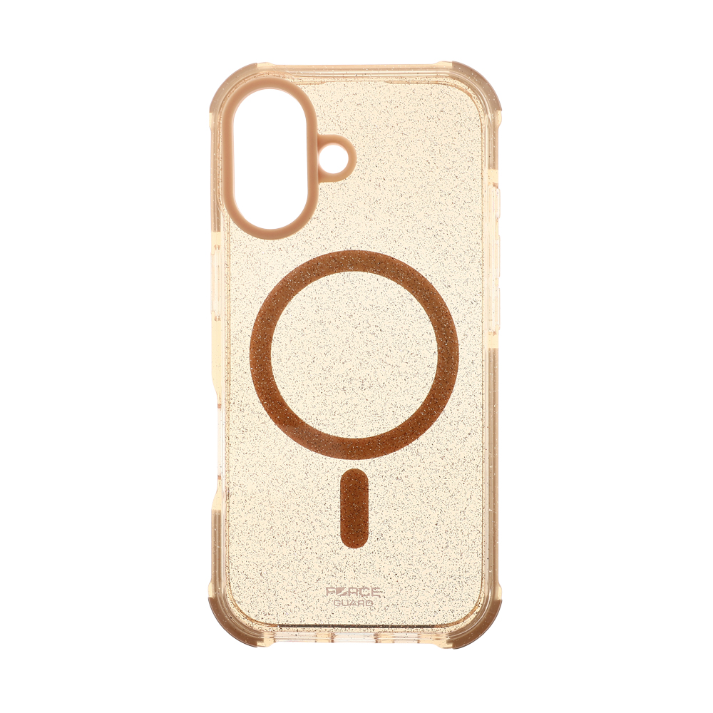 Case iPhone 17 FORCEGUARD Glitter Spectre - Gold