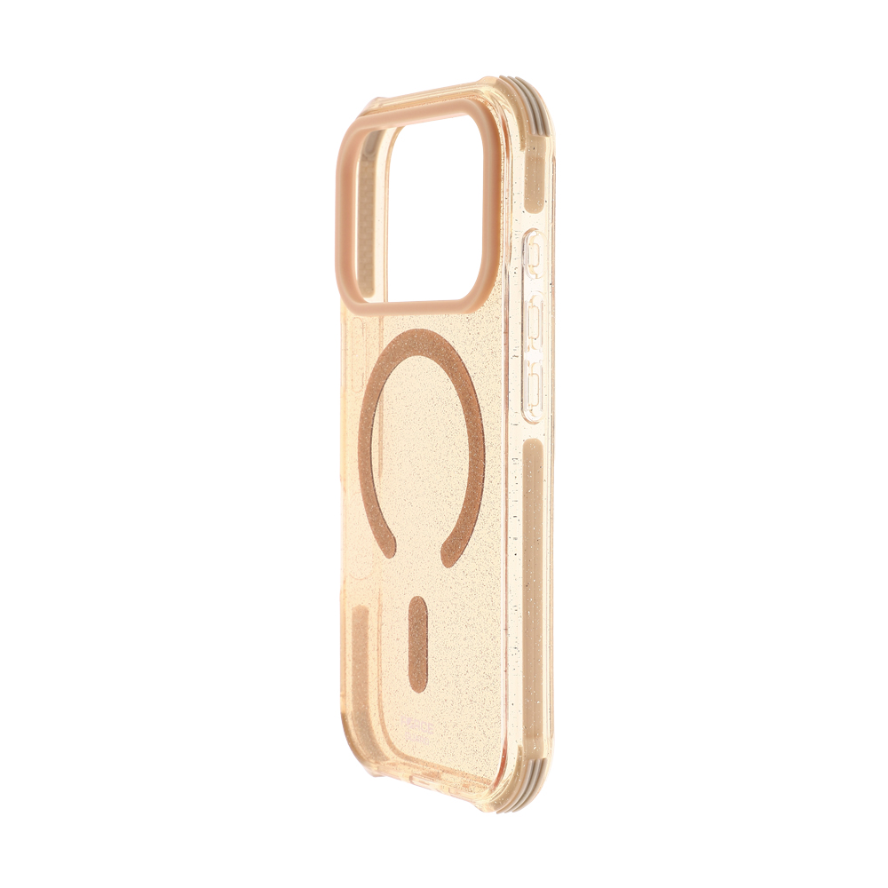 Case iPhone 17 Pro FORCEGUARD Glitter Spectre - Gold