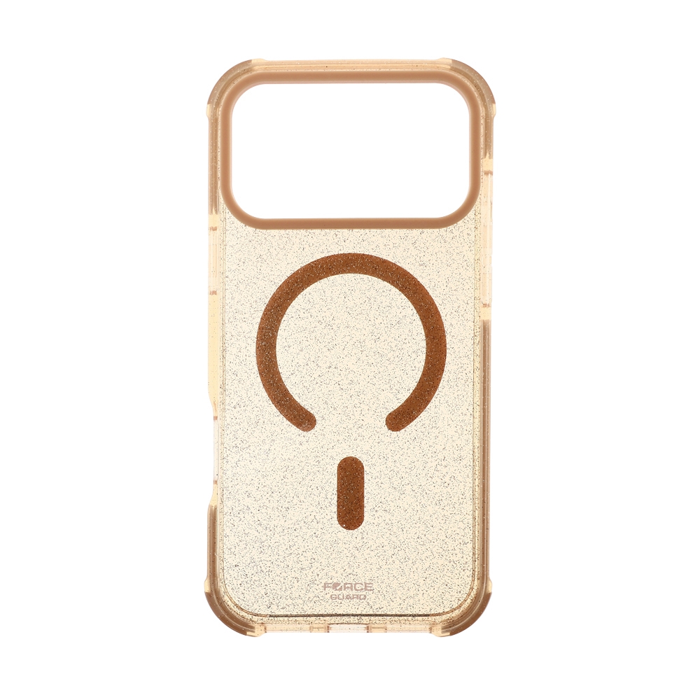 Case iPhone 17 Pro Max FORCEGUARD Glitter Spectre - Gold