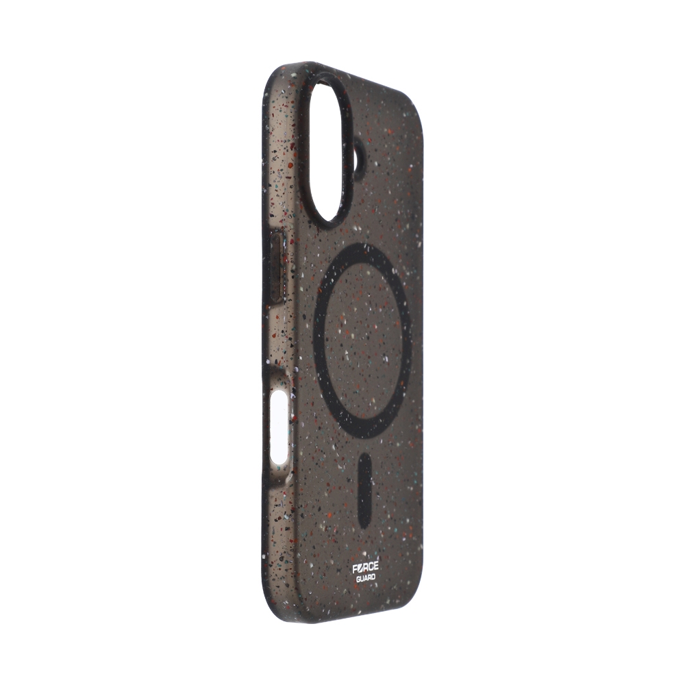 Case iPhone 17 FORCEGUARD GRS Recycled Liquid Silicone - Black