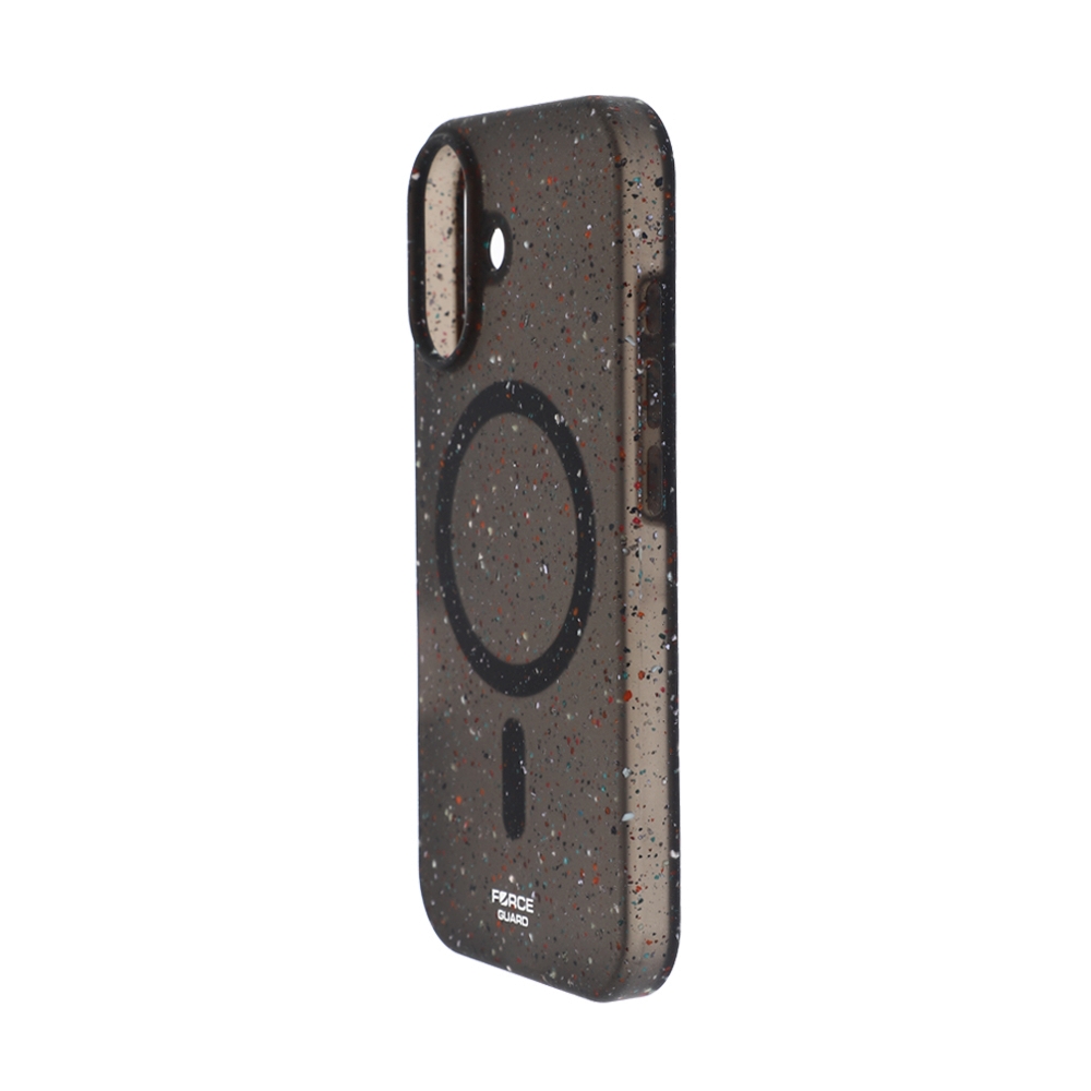 Case iPhone 17 FORCEGUARD GRS Recycled Liquid Silicone - Black