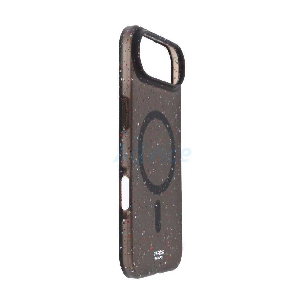 Case iPhone Air FORCEGUARD GRS Recycled Liquid Silicone - Black