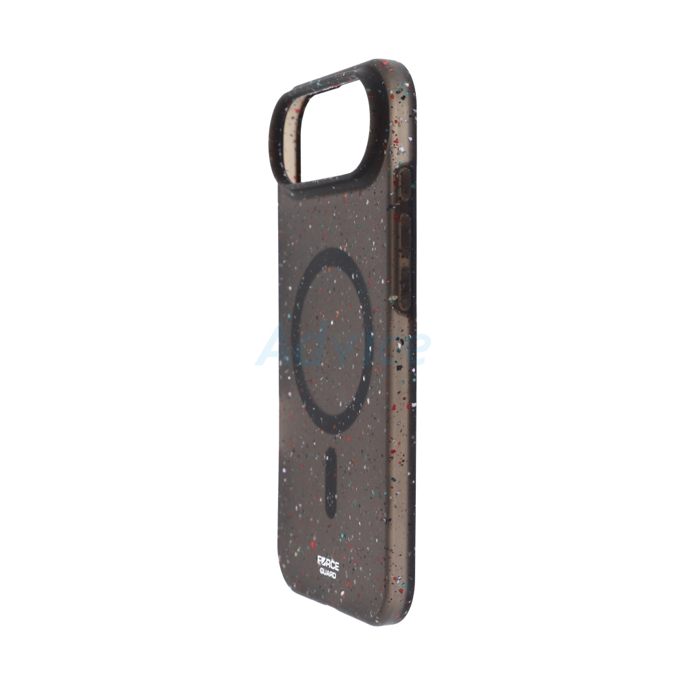 Case iPhone Air FORCEGUARD GRS Recycled Liquid Silicone - Black