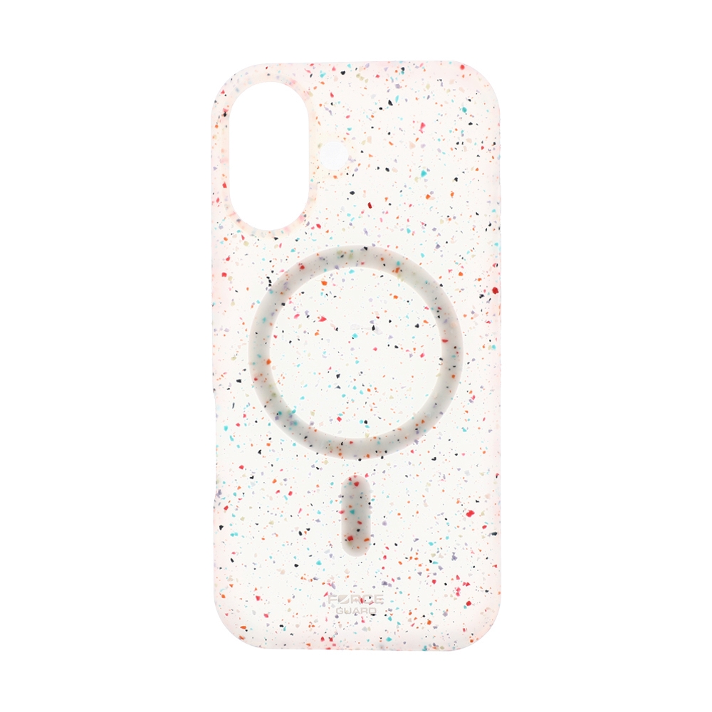Case iPhone 17 FORCEGUARD GRS Recycled Liquid Silicone - White