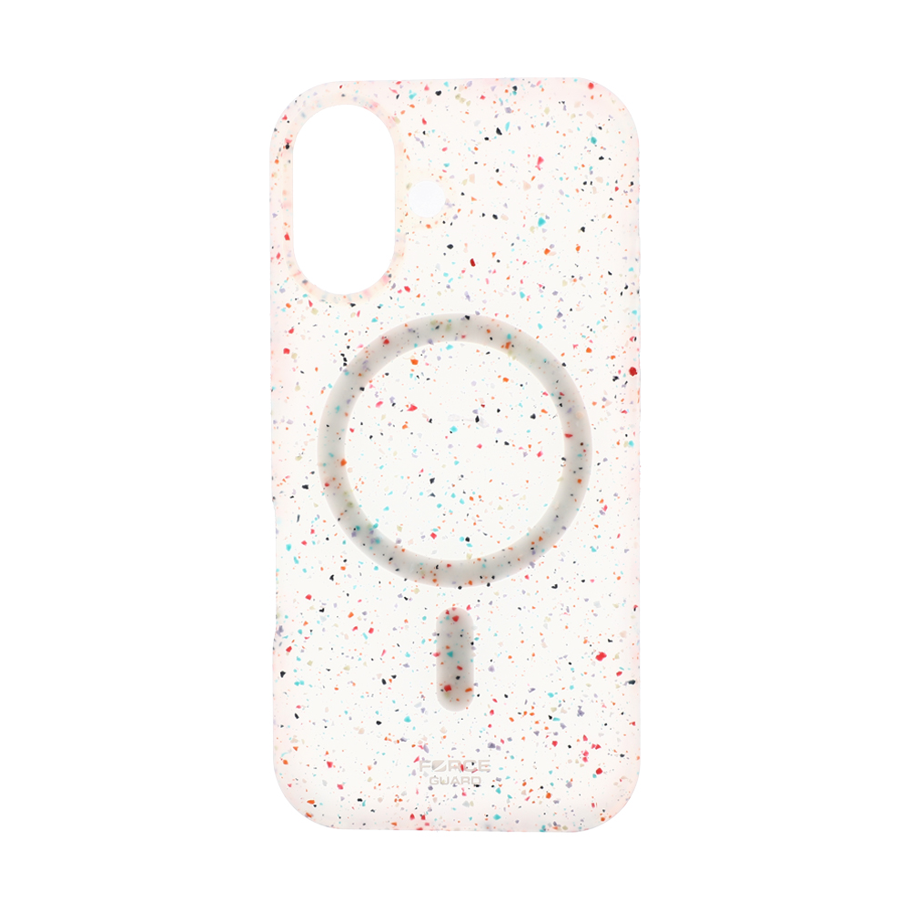 Case iPhone 17 FORCEGUARD GRS Recycled Liquid Silicone - White