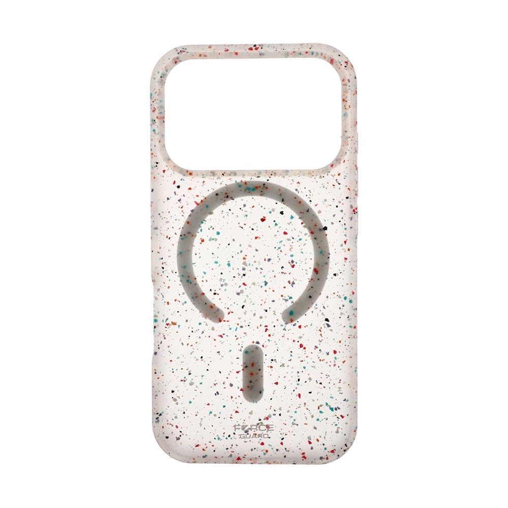 Case iPhone 17 Pro FORCEGUARD GRS Recycled Liquid Silicone - White